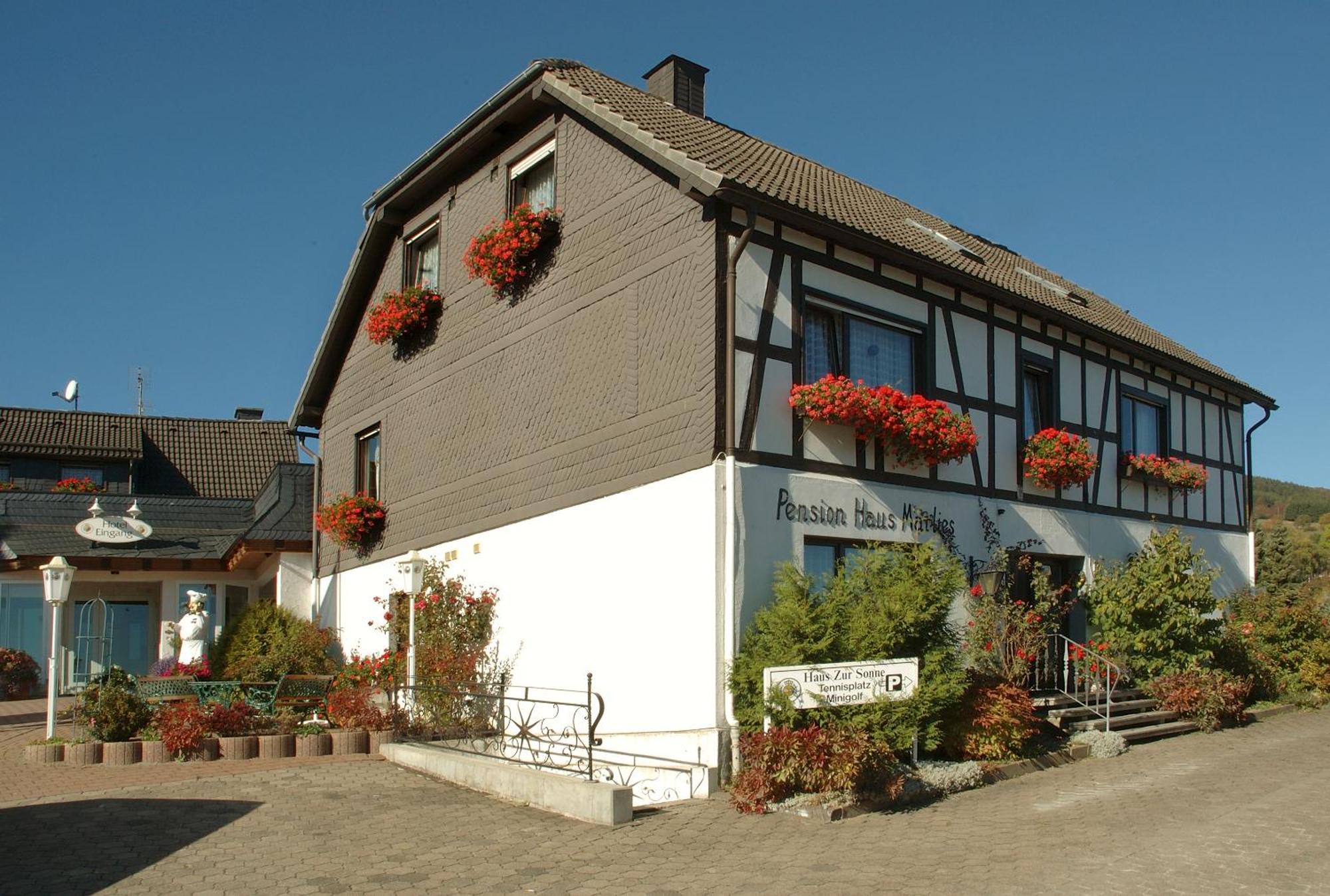 Gaestehaus Stolzenberg Hotell Hallenberg Exteriör bild